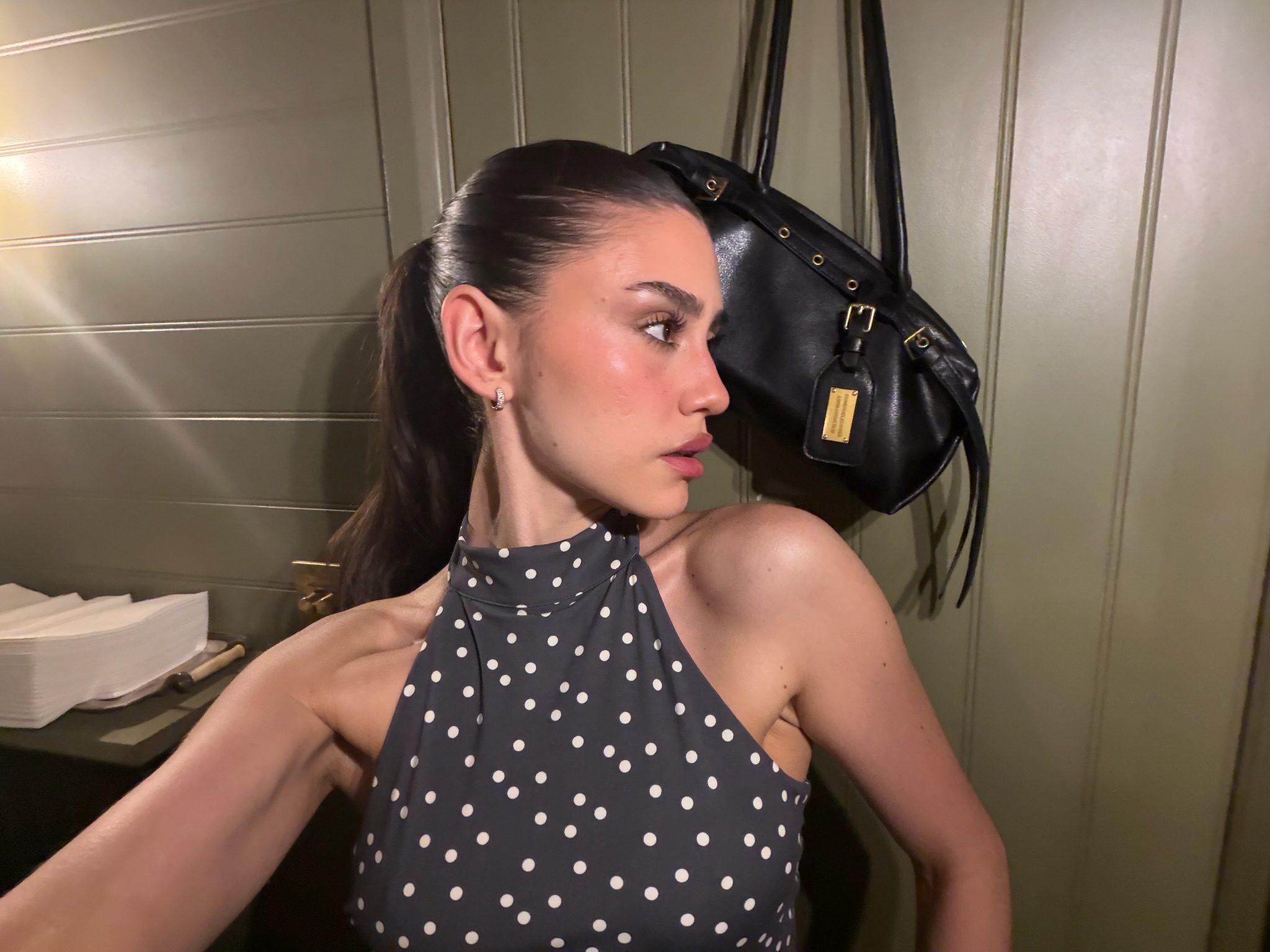Summer evening fashion moment